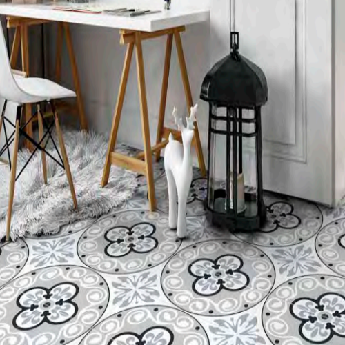 Xclusive Elements vloer- en wandtegel decor Baroque 20,5 x 20,5 cm