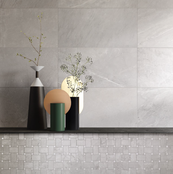 Edimax Velvet vloer- en wandtegel grijs