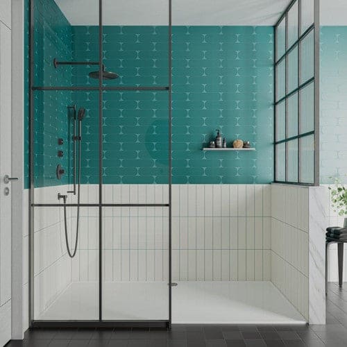 Wow Grace wandtegel White glans 7,5 x 30 cm