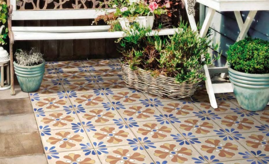 Xclusive Caribbean vloer- en wandtegel decor Grenada 20,5 x 20,5 cm