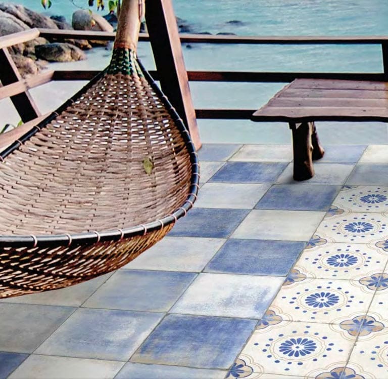 Xclusive Caribbean vloer- en wandtegel decor Ocean 20,5 x 20,5 cm