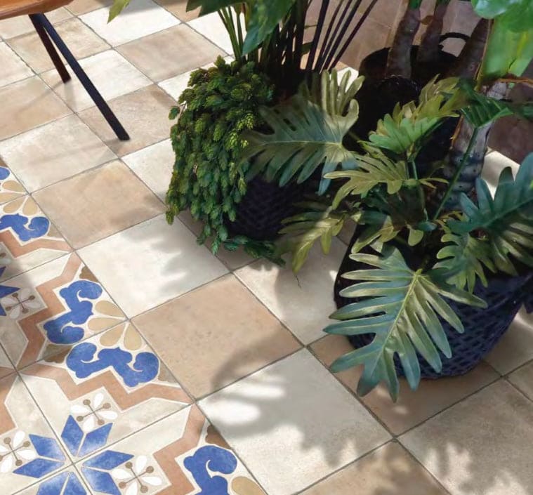 Xclusive Caribbean vloer- en wandtegel decor Sand 20,5 x 20,5 cm