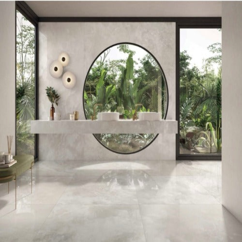 Keope Onice Pearl gepolijst Slab 120 x 278 cm