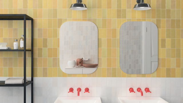 Wow Fez wandtegel Mustard mat 6,2 x 12,5 cm