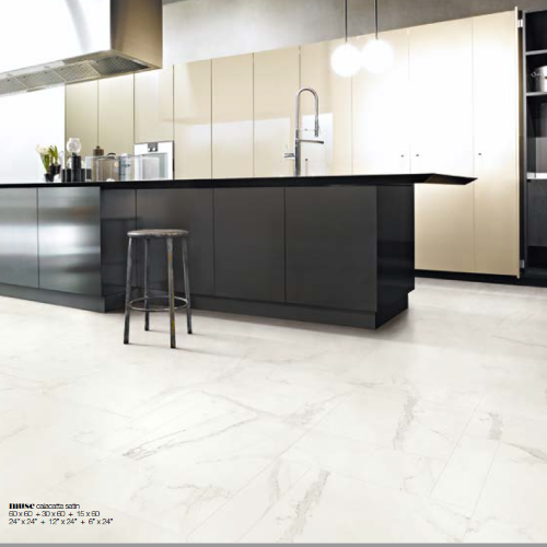 Unicom Starker Muse vloer- en wandtegel 60 x 120 cm Calacatta mat