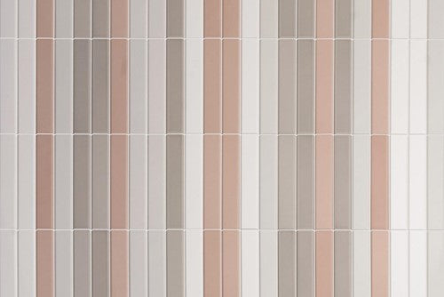 Quintessenza Tinte wandtegel Tortora Lucido 5 x 25 cm