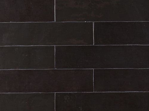 Revoir Paris Atelier wandtegel Noir glans 6,2 x 25 cm
