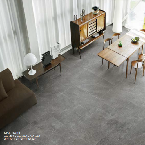 Unicom Starker vloer- en wandtegel Graphite 60,4 x 120,8 cm