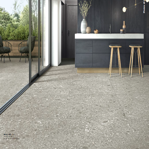 Unicom Starker Pietra Di Gre vloer- en wandtegel Grigio 120 x 120 cm