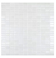 V.P. BJ Satin White Mosaico 12 x 25 mm