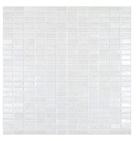 V.P. BJ Satin White Mosaico 12 x 25 mm
