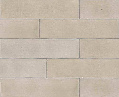 Revoir Paris Atelier wandtegel Taupe mat 6,2 x 25 cm