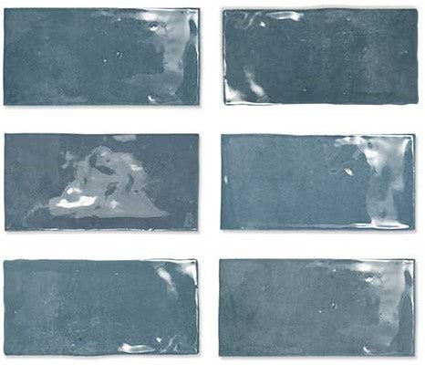 Wow Fez wandtegel Ocean glans 6,2 x 12,5 cm