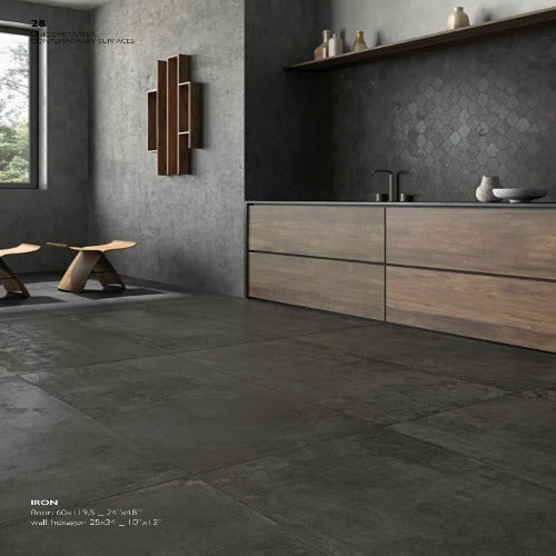 Unicom Starker Oxid vloer- en wandtegel Iron 60 x 119,5 cm