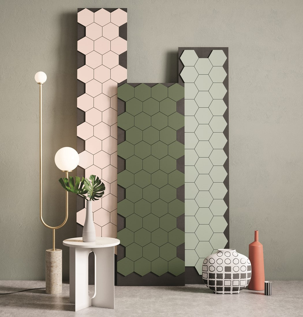 Tonalite Lingotti wandtegel hexagon Bianco mat 14 x 16 cm