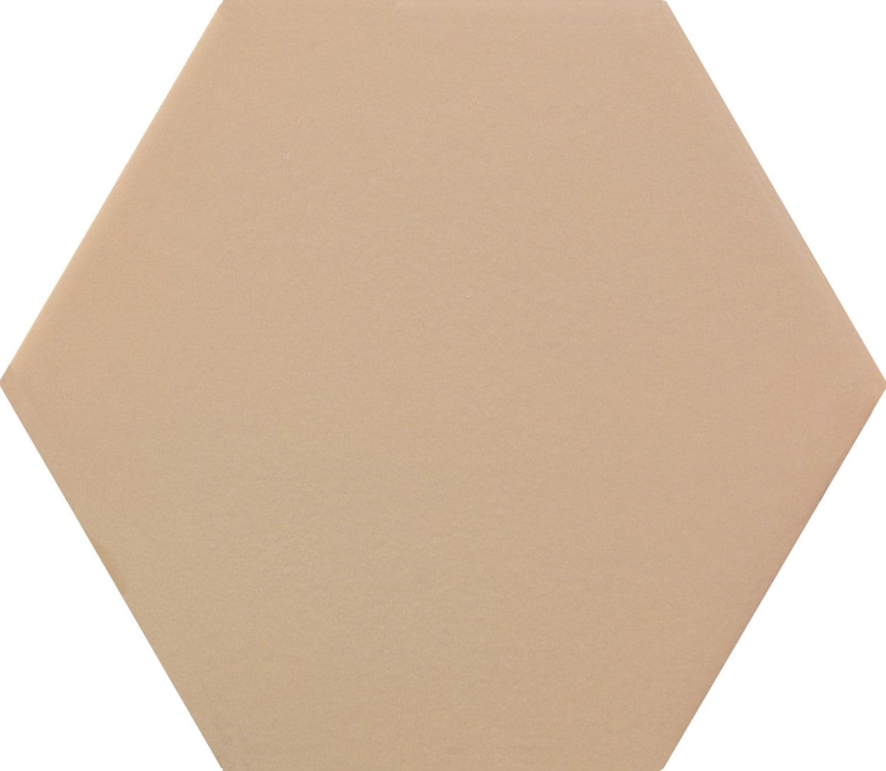 Tonalite Lingotti wandtegel hexagon Terra mat 14 x 16 cm