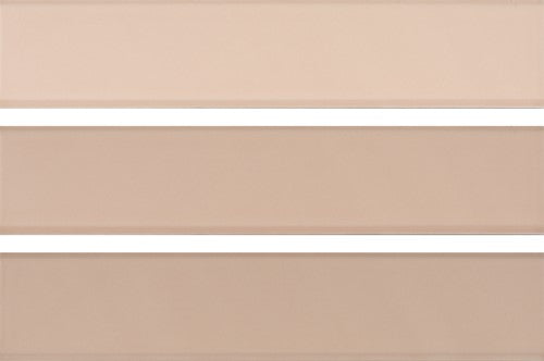 Quintessenza Tinte wandtegel Rosa mat 5 x 25 cm