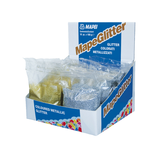 Mapei Mapeglitter zilver 100 gram