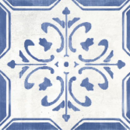 Xclusive Paint vloer- en wandtegel decor Maiolica 20,5 x 20,5 cm