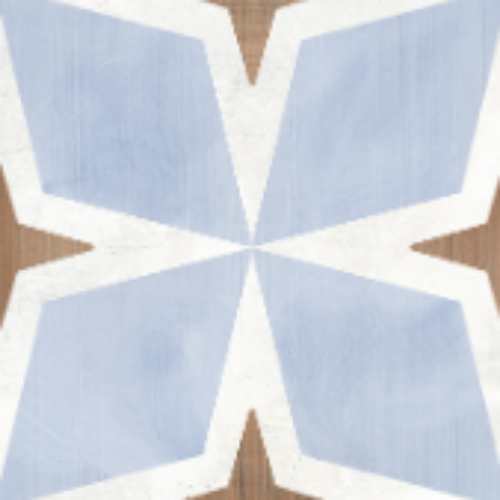 Xclusive Paint vloer- en wandtegel decor Rombi 20,5 x 20,5 cm