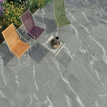 Afbeelding in Gallery-weergave laden, Keope Percosi Frame Gneiss Grey 60 x 120 cm
