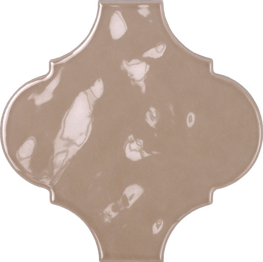 Tonalite Arabesque Silk Kaki wandtegel 14,5 x 14,5 cm