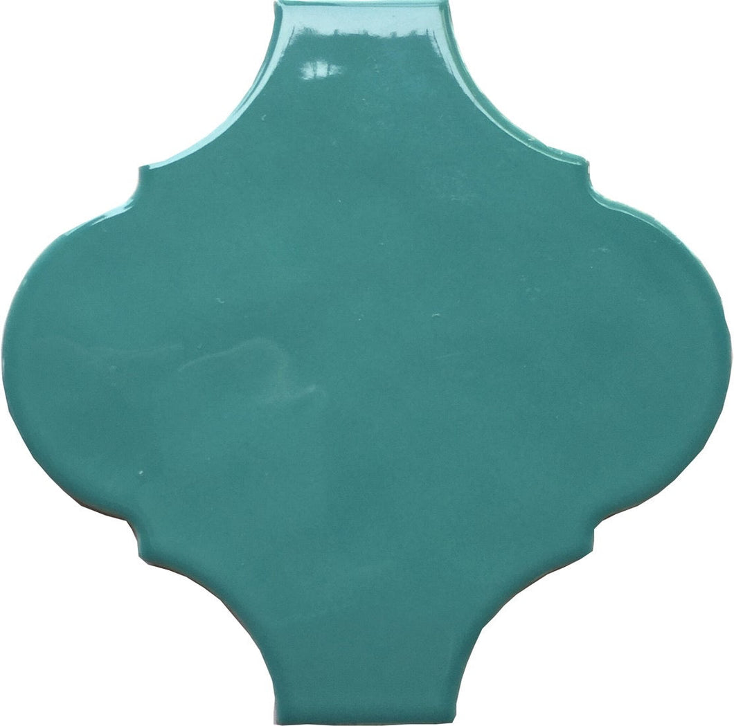 Tonalite Arabesque Silk Turquoise wandtegel 14,5 x 14,5 cm