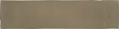 Revoir Paris Provence wandtegel Taupe Uni 6,2 x 25 cm