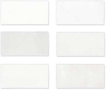 Afbeelding in Gallery-weergave laden, Wow Fez wandtegel White mat 6,2 x 12,5 cm
