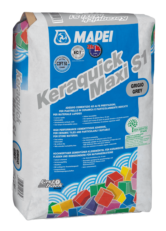 Mapei Keraquick Maxi S1 tegellijm grijs 25 kg