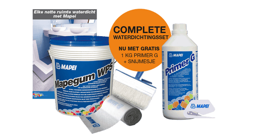 Mapei Mapegum WPS kit (waterafdichting set)