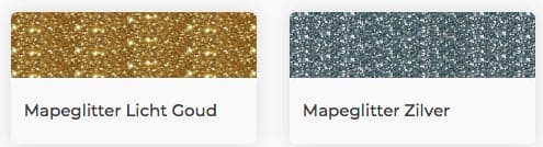 Mapei Mapeglitter goud 100 gram