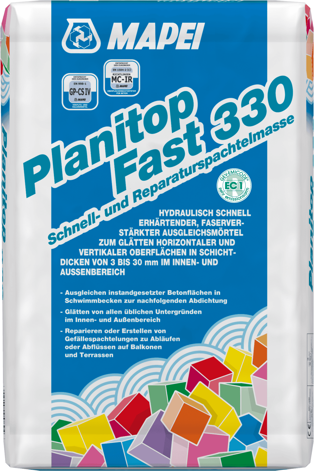 Mapei Planitop Fast 25 kg | Cementgebonden stucmortel