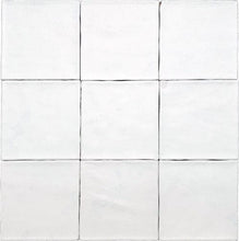Afbeelding in Gallery-weergave laden, Revoir Paris Atelier wandtegel Blanc de Lin mat 10 x 10 cm
