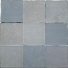 Afbeelding in Gallery-weergave laden, Revoir Paris Atelier wandtegel Bleu Lumiere mat 10 x 10 cm
