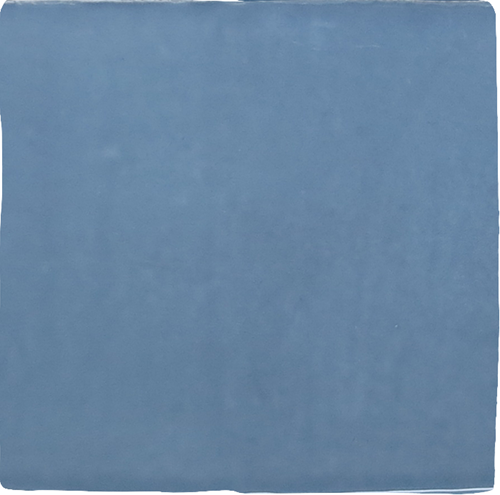 Revoir Paris Atelier wandtegel Bleu Lumiere glans 10 x 10 cm
