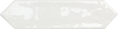 Tonalite Dart wandtegel White glans 7 x 28 cm