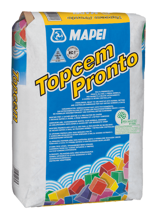 Mapei Topcem Pronto 25 kg (dekvloeren)