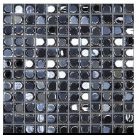 V.P. AR Black Mosaico 25 x 25 mm