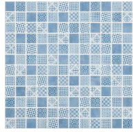 V.P. BR Blue Mosaico 25 x 25 mm