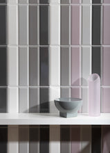 Afbeelding in Gallery-weergave laden, Quintessenza Dintorni wandtegel Bianco Lucido glans 7,5 x 30 cm
